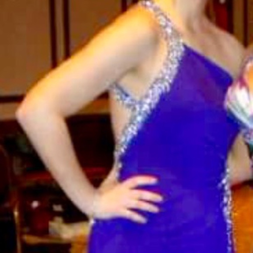 Night Moves purple Pageant/prom gown